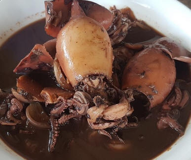 Adobong pusit a.k.a. squid adobo