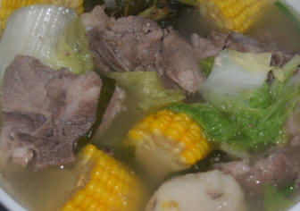 Beef Stew of Nilagang Baka/Bulalo in Filipino