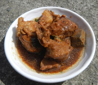 Savory Adobo dish